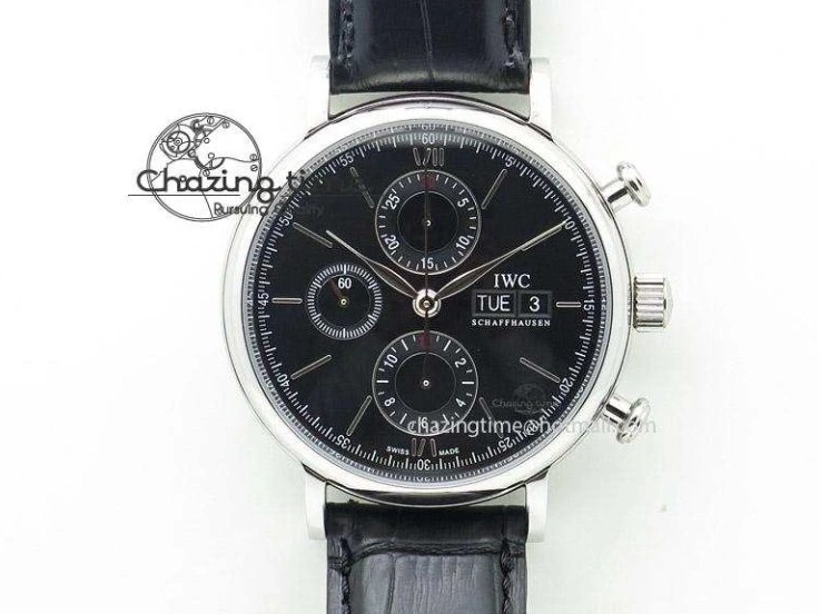 MIROTIME 0224 UrbanChic Ingeniuer St.Laurens SS Blue Dial MK 1:1 Best Edition On Black Leather Strap A 7366